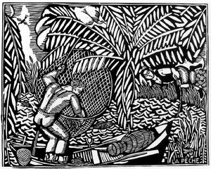 Fishing 1 — Raoul Dufy