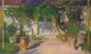 Terrasse En Soleil — Henri Jean Guillaume Martin