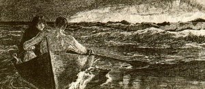 Charon — Max Klinger