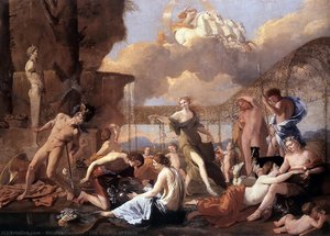 The Empire Of Flora — Nicolas Poussin, Baroque Painting