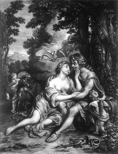 Venus And Adonis — Johannes I Verkolje