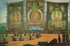 Mongolian Tsam Religious Ceremony — Nicholas Roerich