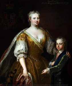 Caroline Of Brandenburg Ansbach (1683–1737), And Her Son Prince William Augustus (1721–1765), Duke Of Cumberland — William Aikman, Baroque