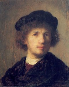 Self Portrait (18) — Rembrandt Van Rijn, Baroque