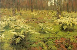 Ferns In A Forest — イサク・イリイチ・レヴィタン