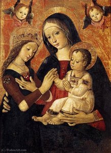 The Mystical Marriage Of St Catherine — Pinturicchio