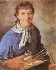 Self-portrait — Zinaida Serebriakova
