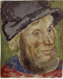 Head Of A Peasant Man — Lucas Cranach The Elder