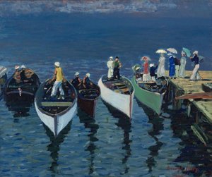 Holiday On The Hudson — George Benjamin Luks