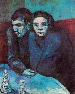 Pareja De Pobres — Pablo Picasso, Cubism