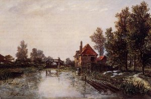 The Lock — Johan Barthold Jongkind