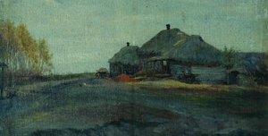 Village. A Gray Day. — Isaak Ilyich Levitan