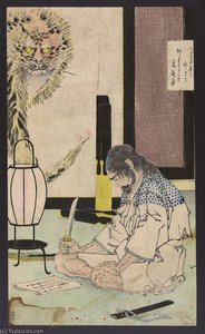 Summer-like Moon — Tsukioka Yoshitoshi