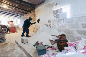Interior Of Small Salt Workshop — Angelo Chiacchio