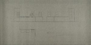 800 Yrs. Walls 9 + 10. Ground Plan And Views (exhibit Display Racks, Leipzig Trade Fair) — Franz Ehrlich