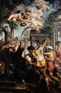 Martyrdom Of St. Thomas — Pedro Pablo Rubens, Baroque Painting