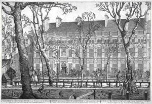 House of William Bentinck at the Lange Voorhout Nr. 7 in The Hague, the Netherlands