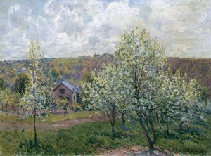 Spring Near Paris — Alfred Sisley