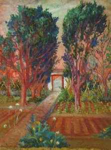 The Vegetable Garden Of Llaner — Salvador Dalí, Surrealist Landscape