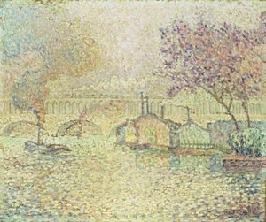 The Viaduct At Auteuil — Paul Signac