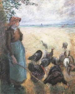 Niña Turca — Camille Pissarro