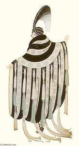 Gaby Deslys Fashion — Erté