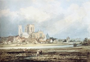 York Minster From The South­east, With Layerthorpe Bridge — Thomas Girtin
