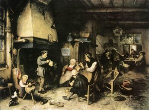 Country Party — Adriaen Van Ostade