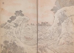 Mist Und Stürme — Katsushika Hokusai