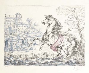 Cavallo Fuggente — Giorgio De Chirico