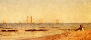 Sandy Hook — Alfred Thompson Bricher, Hudson River School