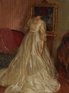 Portrait Of The Artist's Wife, Sarah Frieseke — Фредерик Карл Фрейске