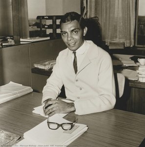 Alan Judd, ABC trainee radio announcer, Sydney