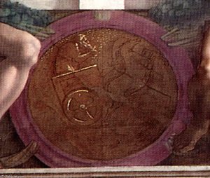 Medallion (19) — Michelangelo Buonarroti