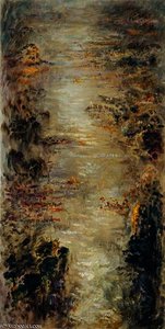 La Rivière En Hiver (the River In Winter) — André Masson