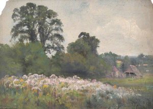 Meadows Near Oxted, Surrey — William Henry Hope