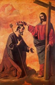 La Coronación De San José — Francisco De Zurbarán, Baroque