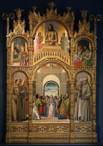Pentecost Table (6 Panels) — Бартоломео Виварини