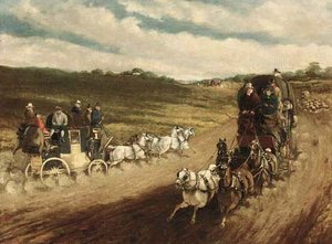 Coaches On A Road