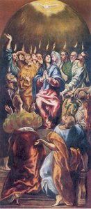 Pentecost — Ел Греко, Mannerism