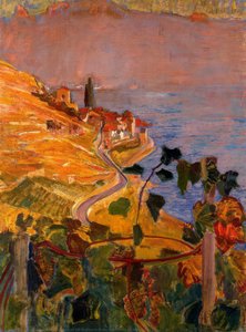 View of St. Saphorin from the house of Montellier
