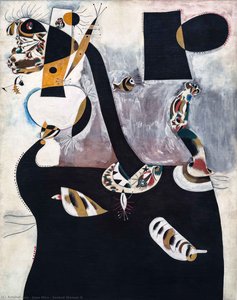 Seated Woman Ii — Joan Miró, Surrealism