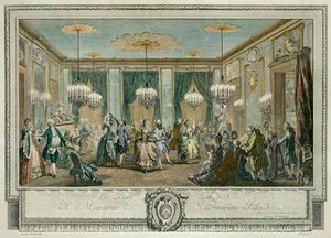 The Evening Dress Ball At The House Of Monsieur