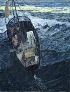 Fishermen At Sea, (painting) — Henry Ossawa Tanner