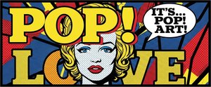 Chromatic Resonance: A Monumental Symphony Of Pop Typography And Graphic Radiance — Damien Delorme, Lichtenstein Comic Pop