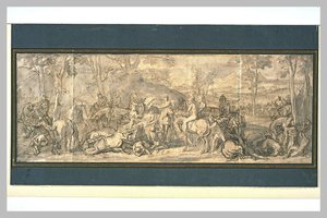 La Mort De Darius — Charles Le Brun