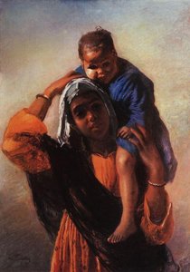 Portrait (21) — Konstantin Yegorovich Makovsky, Realism