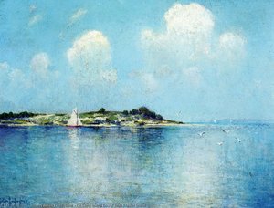 On Long Island Sound Near Shelter Island — Robert Julian Onderdonk