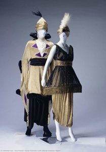 Party Costume [left]\nparty Costume [right] — Paul Poiret