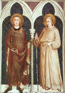 St. Louis Von Frankreich Und St. Louis Von Toulouse, Annä — Simone Martini